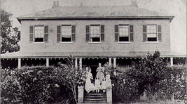 Photo of Willandra House in 1872
