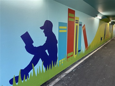 Mural at West Ryde Underpass