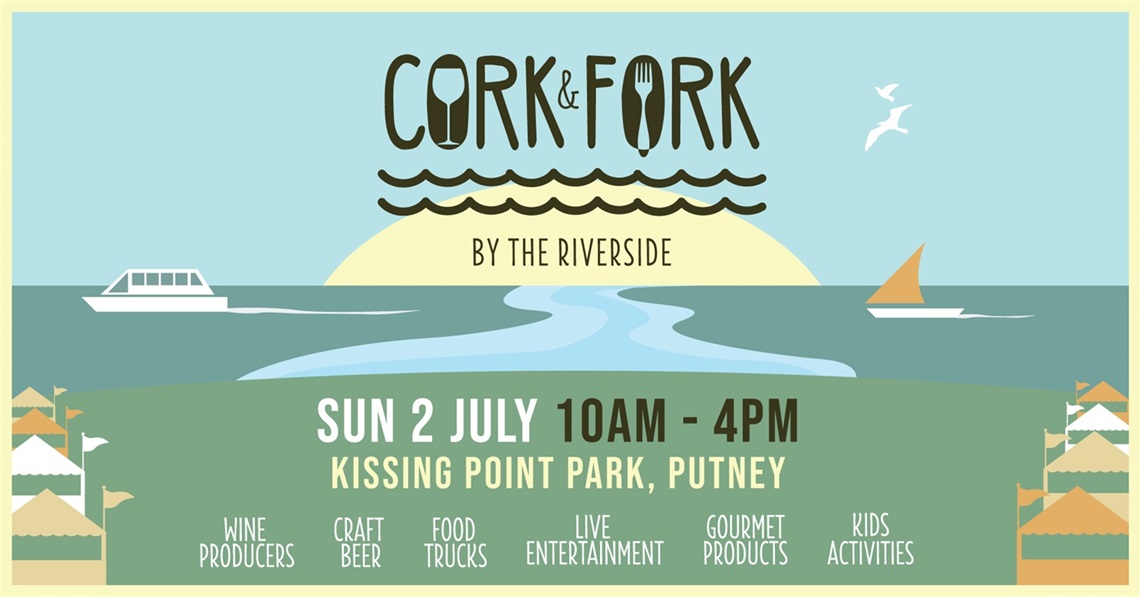 Cork and Fork branding