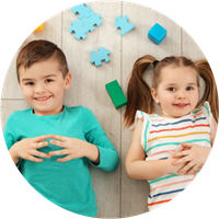 Kids playing