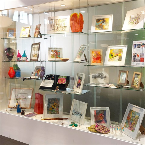 Display at Ryde Library