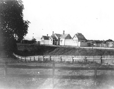 Eastwood Railway Station around 1912. Eastwood Railway Station opened as Dundas in October 1886, one of the original stations when the northern line was built from Homebush to Waratah. Following local protests that the area surrounding the station was known as Eastwood from Edward Terry’s home Eastwood House, the station name was changed to Eastwood in September 1887. Ryde Library Service. Acc. 4954343. Railroads / 8.