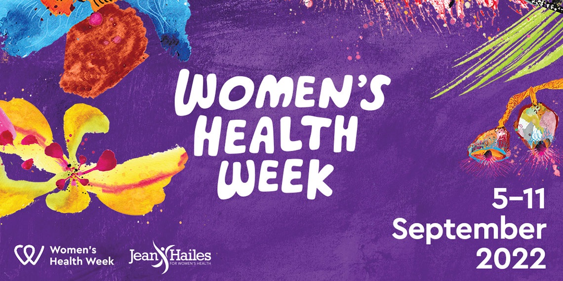 Women's Health Week branding