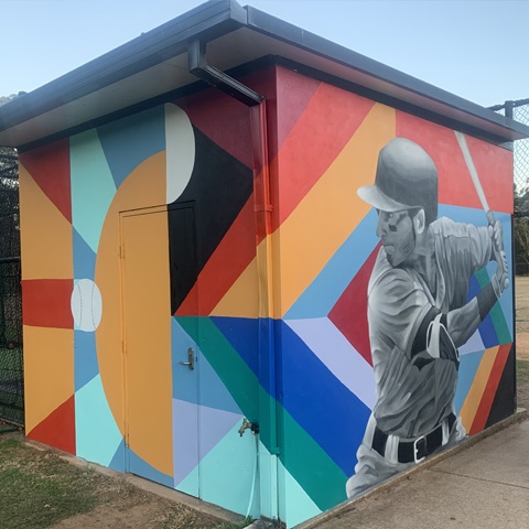 els hall park mural