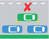 double parking diagram