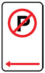 no parking sign