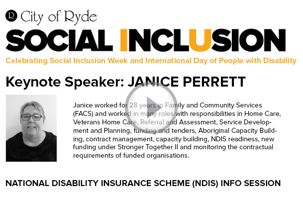 Photo of keynote speaker Janice Perrett