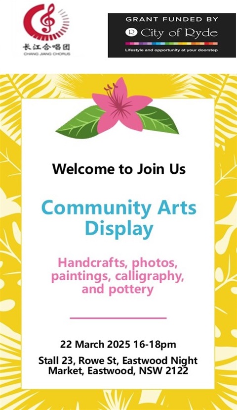 Community Arts and Creativity Display