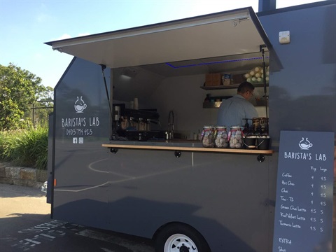 Barista's Lab food truck