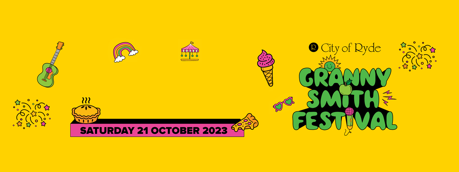 2023 Granny Smith Festival banner 