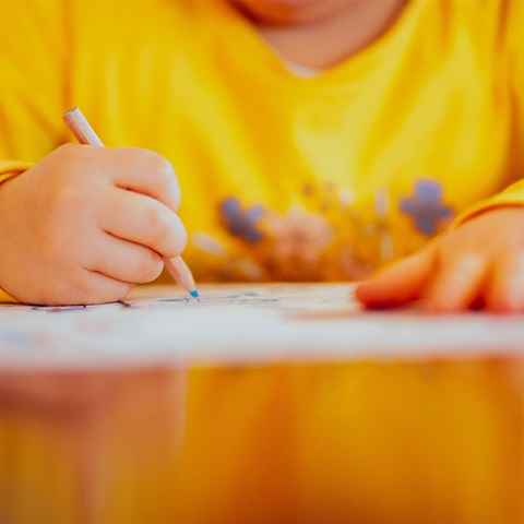 Child drawing