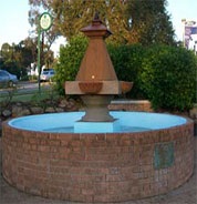 Photo of a fountain