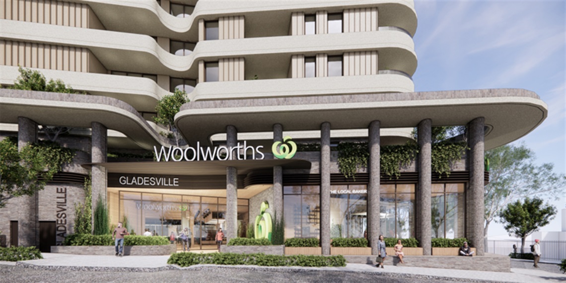 Gladesville Woolworths concept image