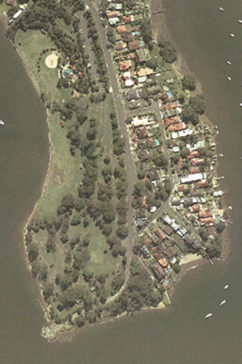 2003 aerial photo of Putney Park