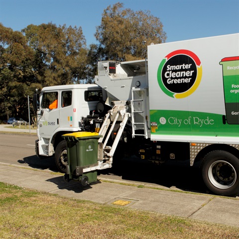 Recycling-bin-being-collected