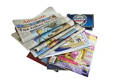 Newspaper and magazines