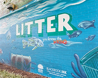 Trim Place mural, Gladesville