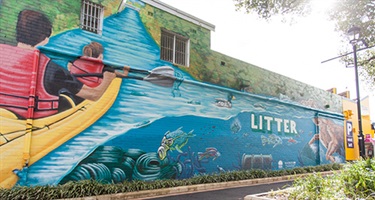 Trim Place mural, Gladesville