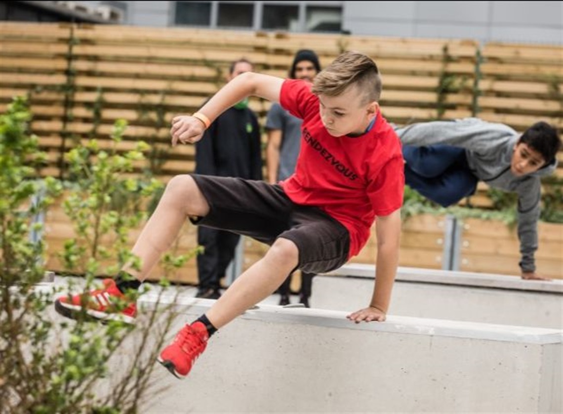 Active Youth: Parkour / 12-18 yrs / Meadowbank Park